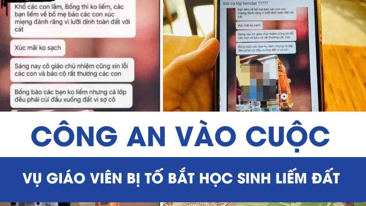 Dư luận dậy sóng vụ giáo viên bắt học sinh liếm đất vì ghế cô bẩn, Công an Phú Thọ vào cuộc xác minh