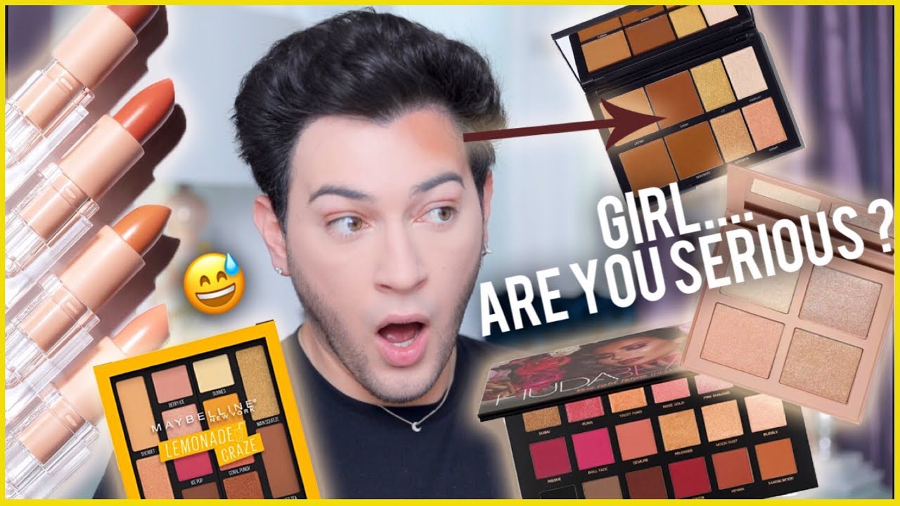TESTING NEW OVER HYPED AF MAKEUP! KKW Beauty, Huda Beauty, Maybelline, ETC!