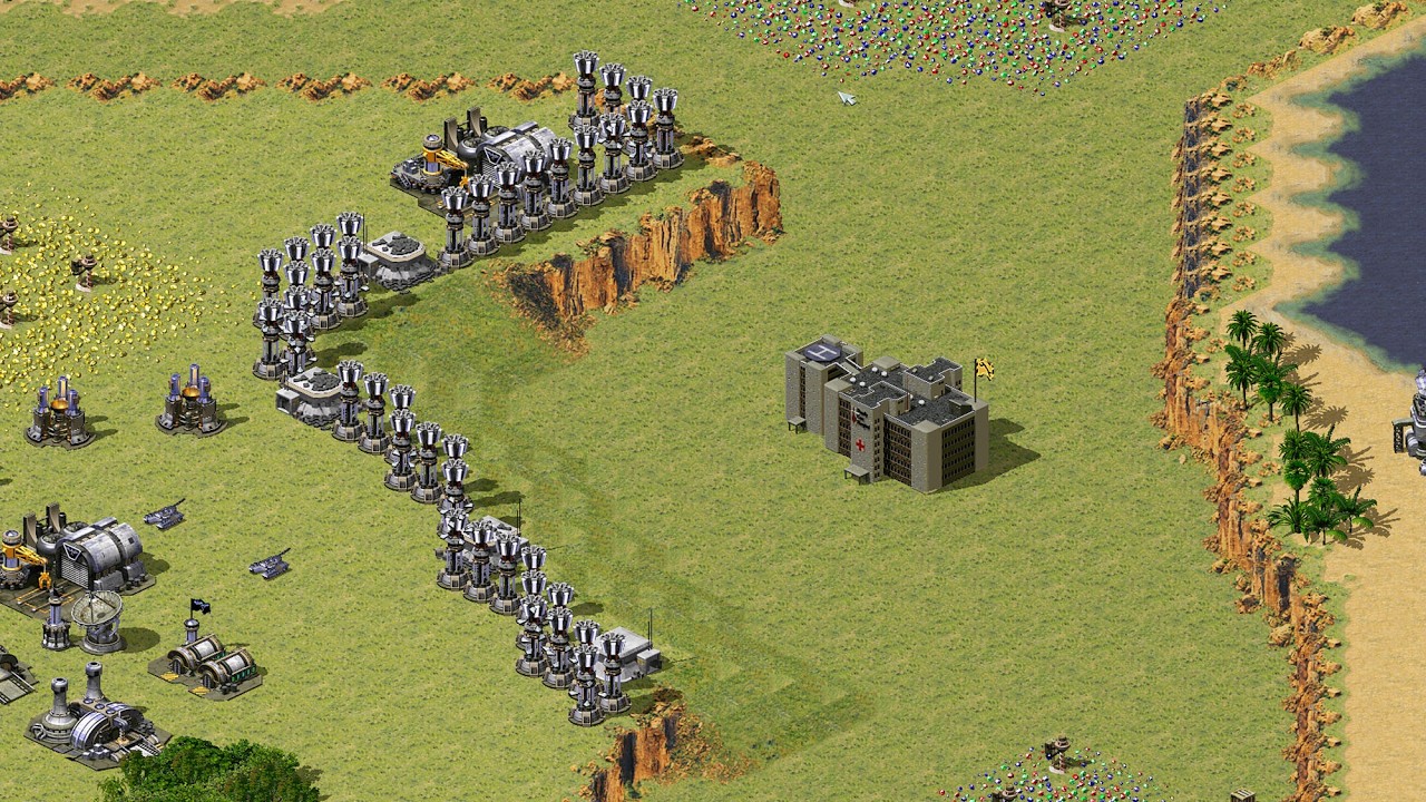 Red Alert 2 | Yuri's Revenge | 7 vs 1- Great britain -Sniper - allied