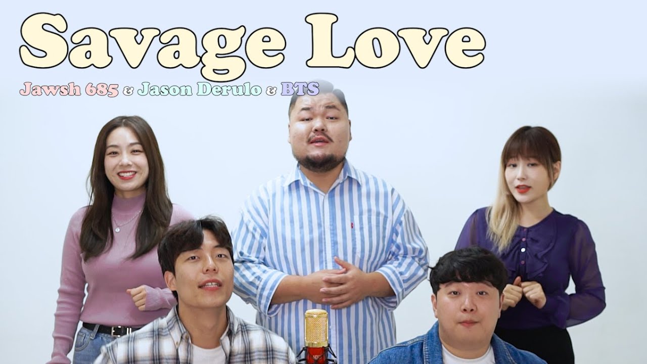 Jawsh 685 x Jason Derulo x BTS - Savage Love Acapella Cover
