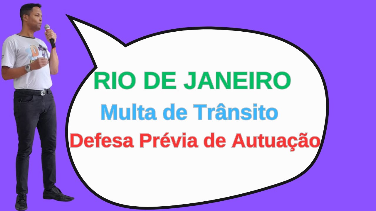 COMO FAZER RECURSO DE MULTA NA PREFEITURA DO RIO DE JANEIRO