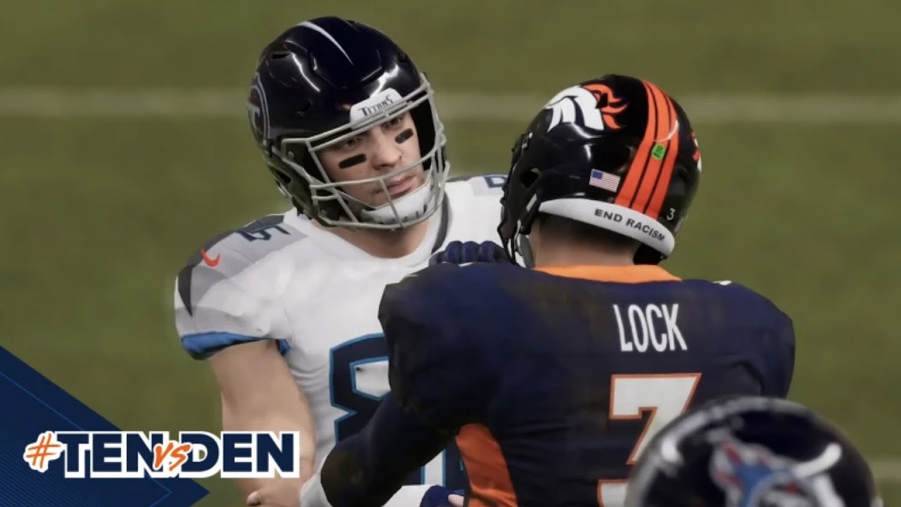 Broncos vs. Titans | Madden 21 Simulation