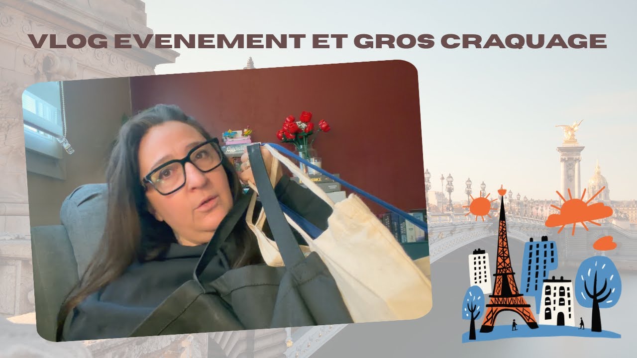 Vlog paris : j'ai craqué mon sli...