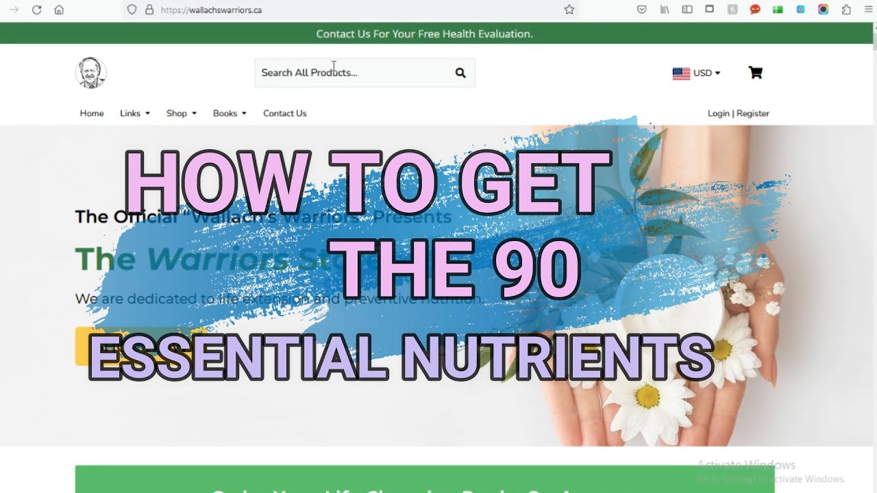 How To Get the 90 Essential Nutrients in Products - Ryan Aleckszander (Youngevity)