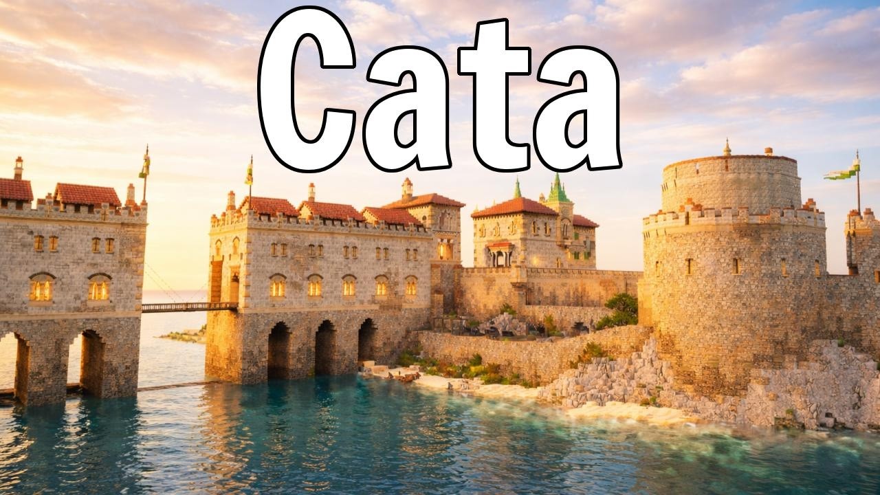 Вероятно, мой ЛУЧШИЙ город в Minecraft — Катастрофа 1: Строительство средневекового города в Mine...