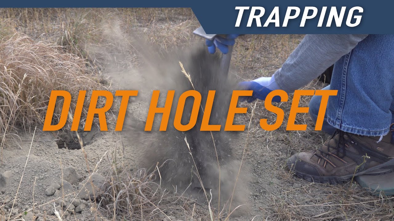 HOW TO MAKE A DIRT HOLE SET | Hunters Connect