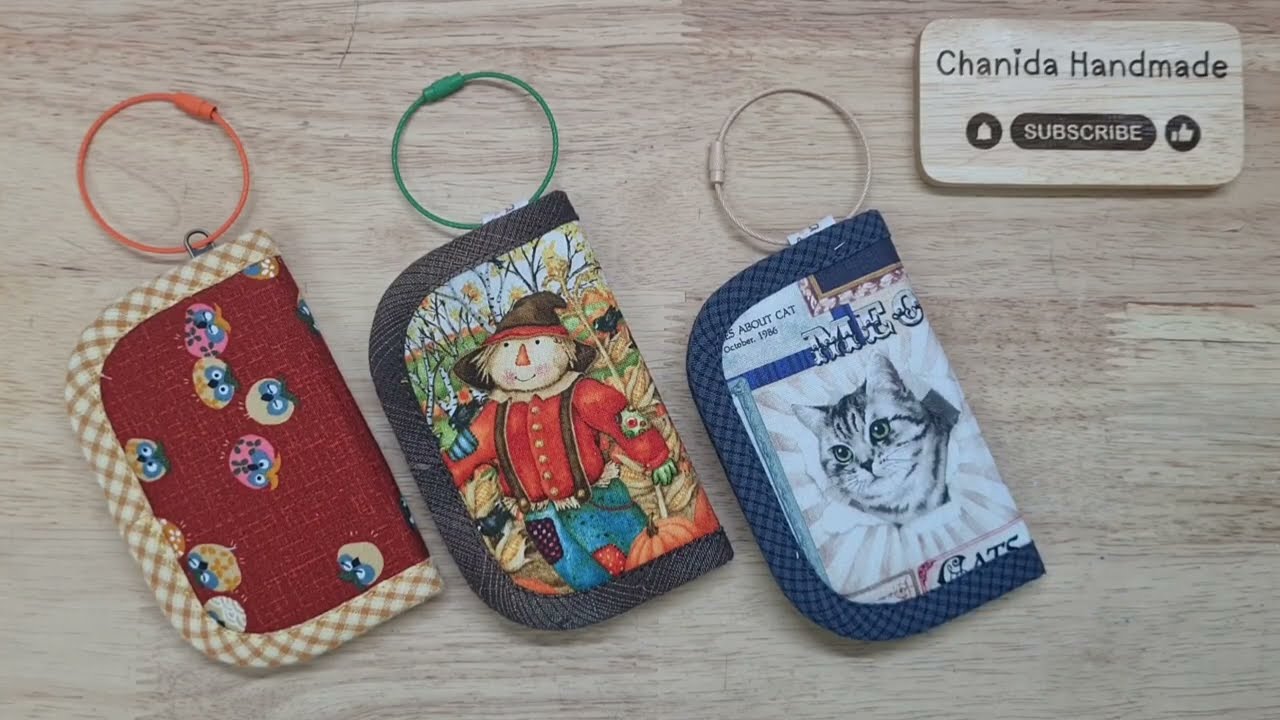 EP271 : DIY Mini Wallet | Bag Sewing Tutorial