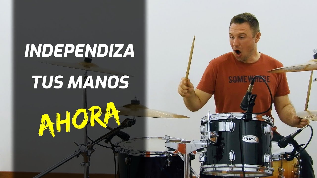 Ejercicio de INDEPENDENCIA para MANOS - Clases de BATERIA