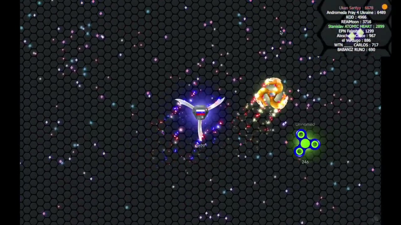 I didn't win because the team entered Superspin io