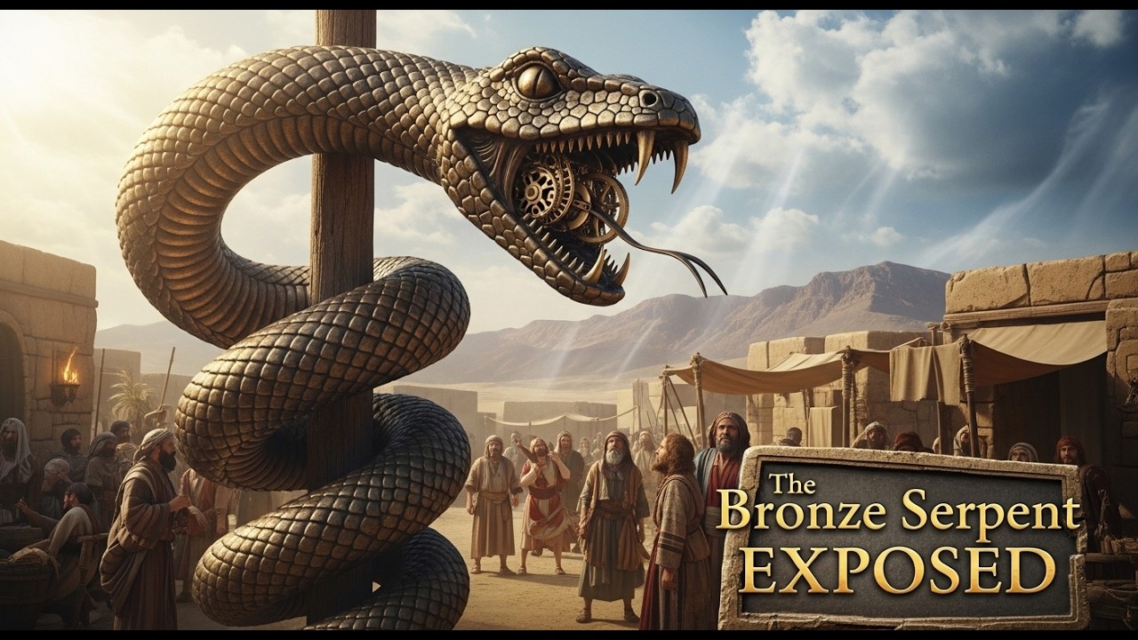 The Bronze Serpent EXPOSED 🐍✝️ | Ancient Snake, Destroyed Idol, and the Shocking Shadow of the Cross