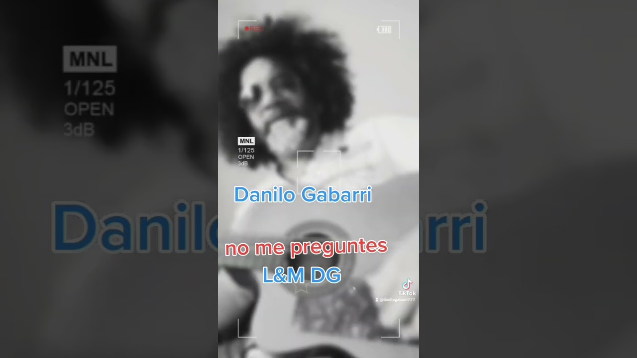 Danilo Gabarri ~ 