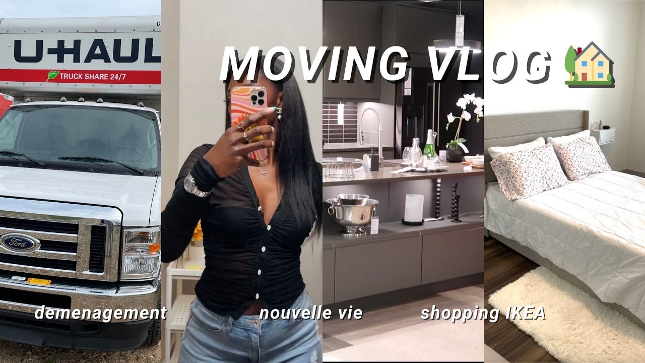MOVING VLOG 🏡📦 : Je déménage enfin, Shopping, Galères, Organisation...