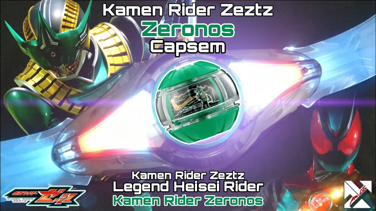 ZEZTZ | ZERONOS CAPSEM LEGEND HEISEI RIDER (HENSHIN SOUND) - KAMEN RIDER ZEZTZ