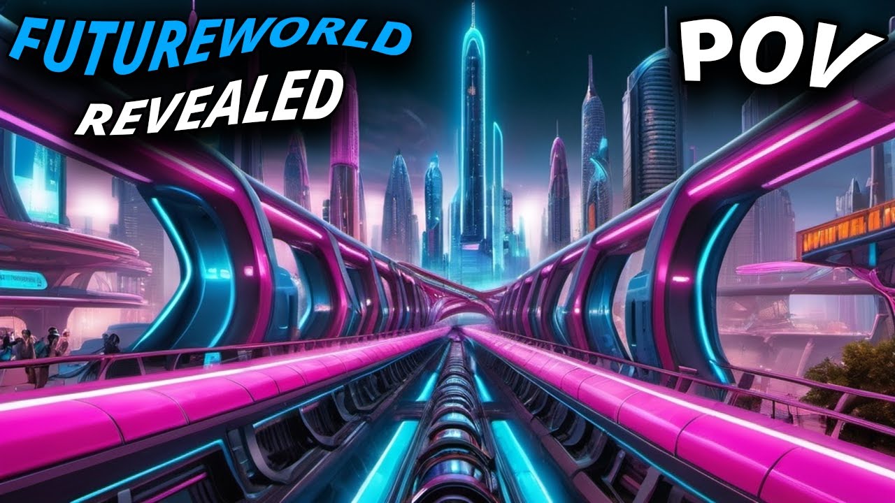 🚀 Mind-Blowing Sci-Fi Coaster Ride: FUTUREWORLD Revealed in Planet Coaster! 🌆