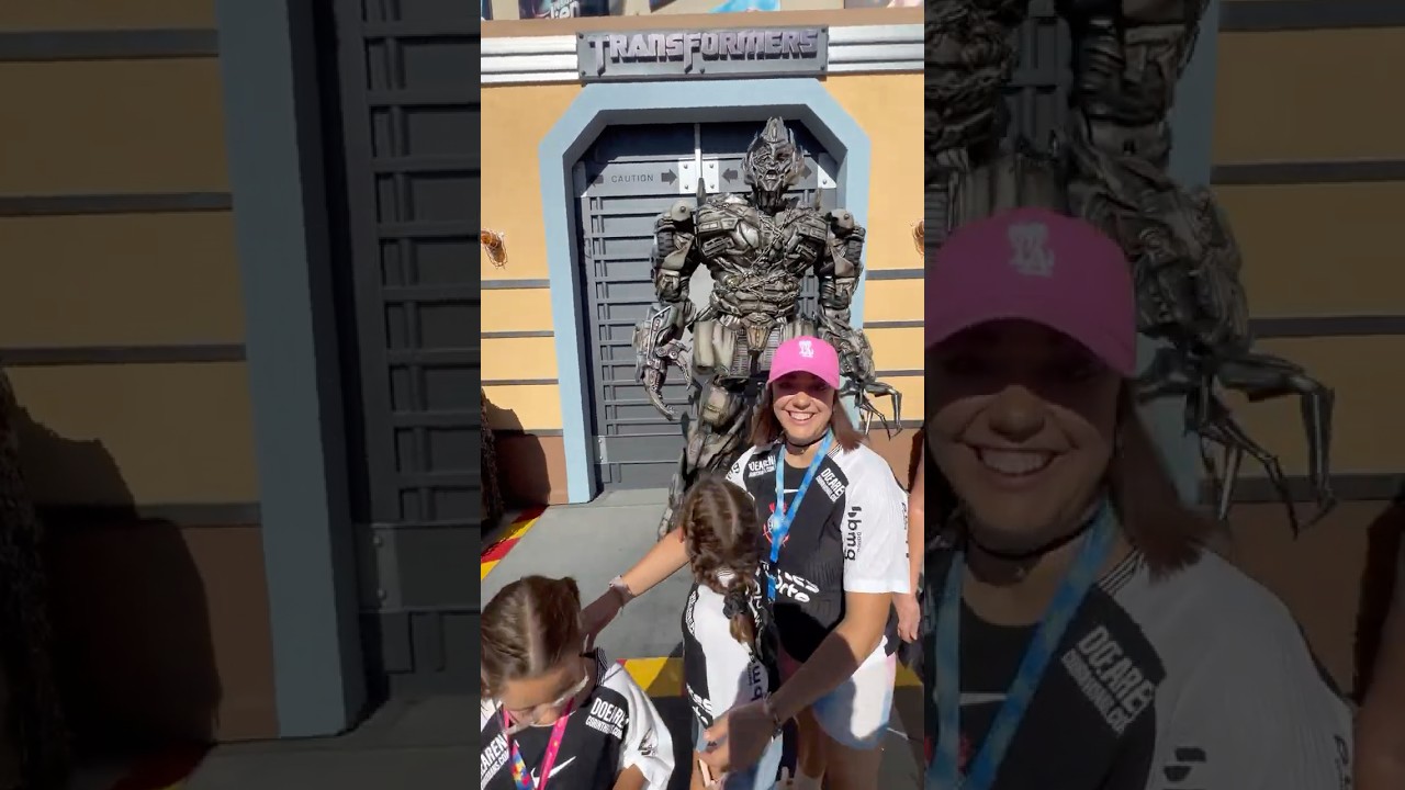 Megatron ROASTED Me at Universal Studios Hollywood! 🤯😂 (Transformers Ride Meet & Greet) 