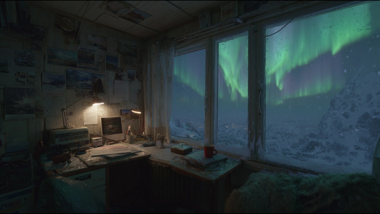 polar night and arctic isolation.