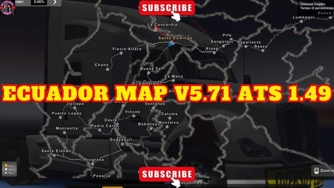 ECUADOR MAP V5.71 [ATS 1.49]