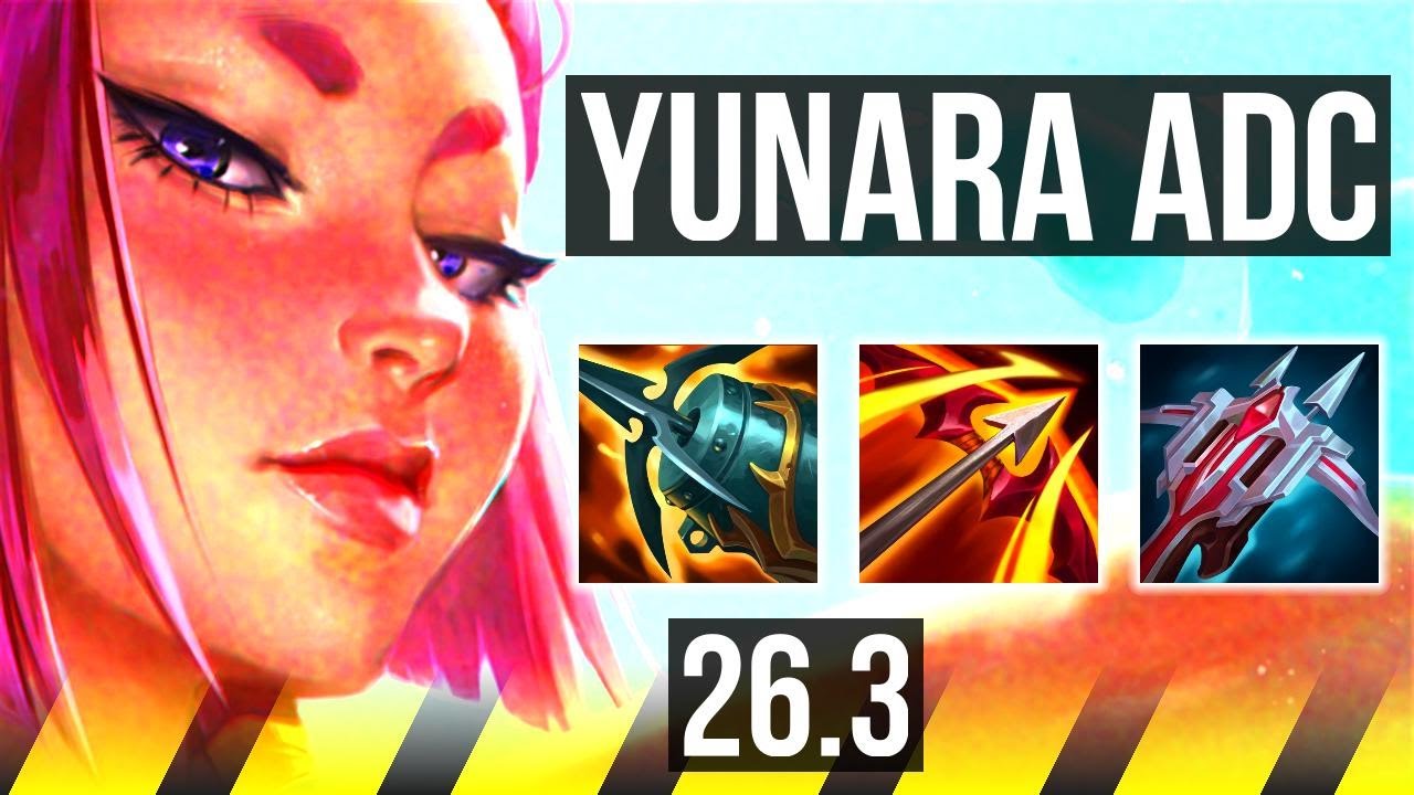 YUNARA & Rell vs CAITLYN & Soraka (ADC) | 70K damage, Good KDA: 22/2/5 | KR Master | 26.3