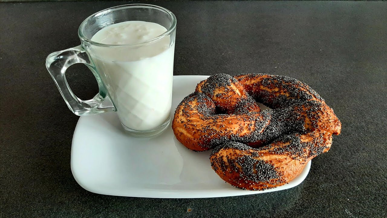 🥨Covrigi Crocanți cu Mac facuți &icirc;n Casă,Mai Buni ca la Covrigărie /Crispy Pretzels with Poppy Seeds🥨
