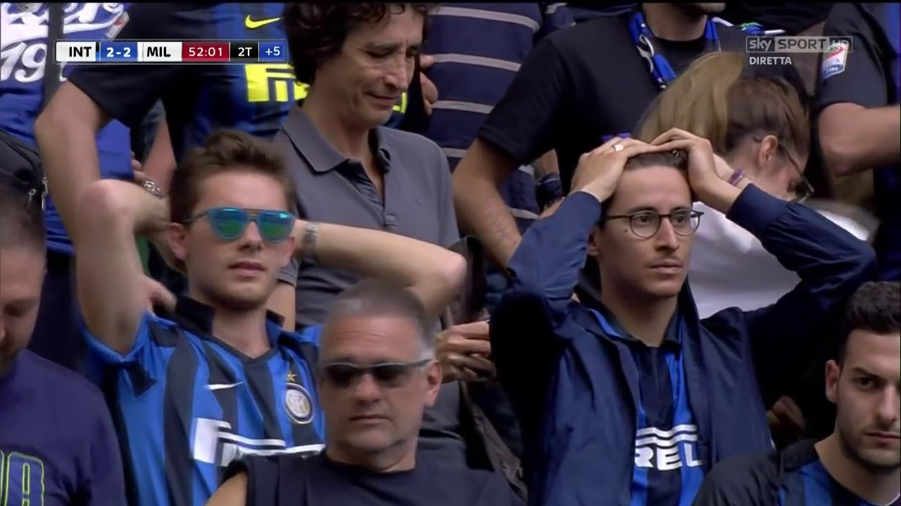INTER MILAN 2 2 Oasis + GOL ZAPATA [Glo rya Sky Sport HD]