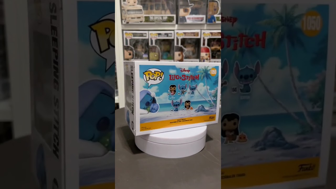 Funko pop Sleeping stitch 1050 🥰Uno de mis Funko pops favoritos de stitch!! #Funkopop #disney #lilo