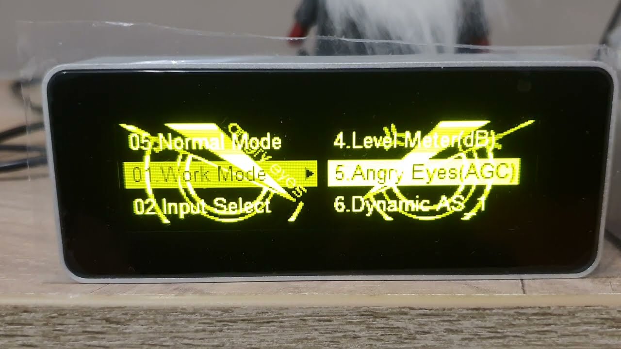 AK25664 new OLED audio spectrum indicator.