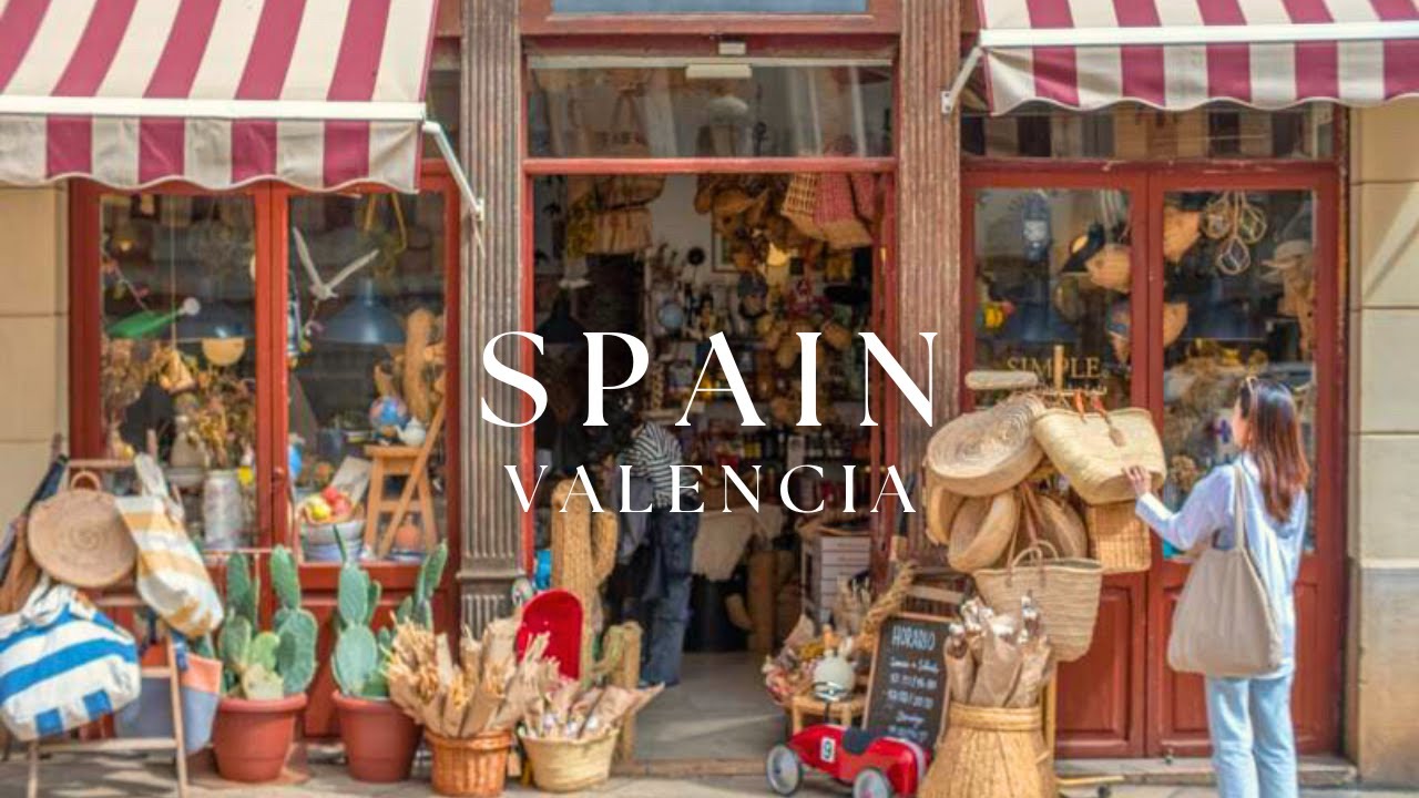 スペイン旅｜2日で楽しむバレンシア🇪🇸｜パエリア発祥地バレンシアで人気名店レストランを巡る｜スペイン産が溢れるオシャレなバレンシア雑貨店へ｜Valencia Spain Vlog