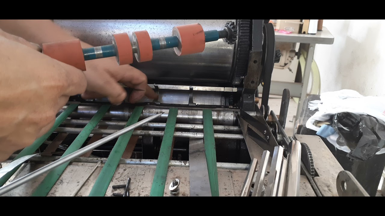 Como colar o  Churrasquinho na multilith 1250