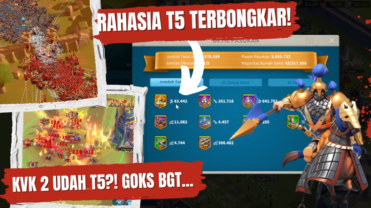 RAHASIA TRIK T5 DI KVK 2 TERBONGKAR! Pemain Ini Ungkap Trik Gila di KvK 2! 😱🔥