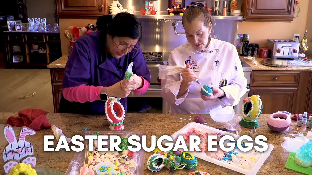 Easter Sugar Eggs | The Family Table