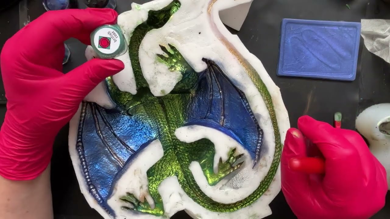 #57  NEXT LEVEL RESIN! STUNNING DRAGON, and it's BIG!