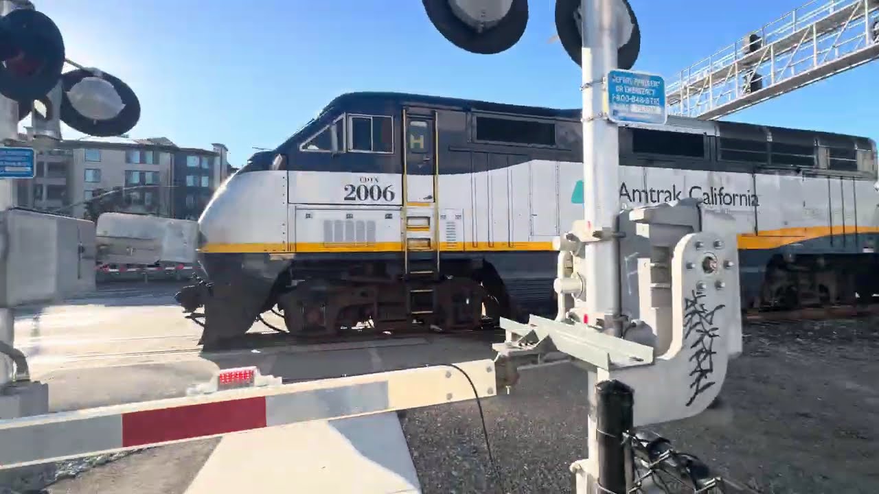 Amtrak Gold Runner 716 in Emeryville, CA
