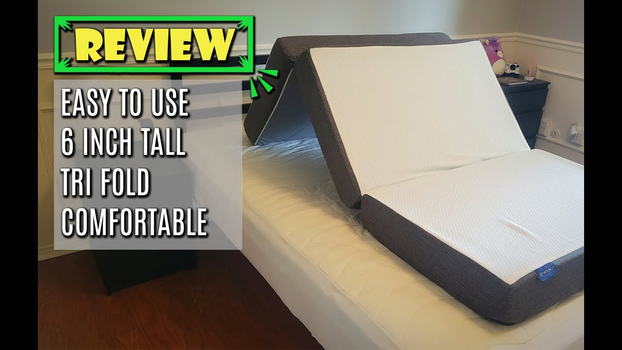 Comfortable and Convenient: Molblly 6 inch Folding Mattress