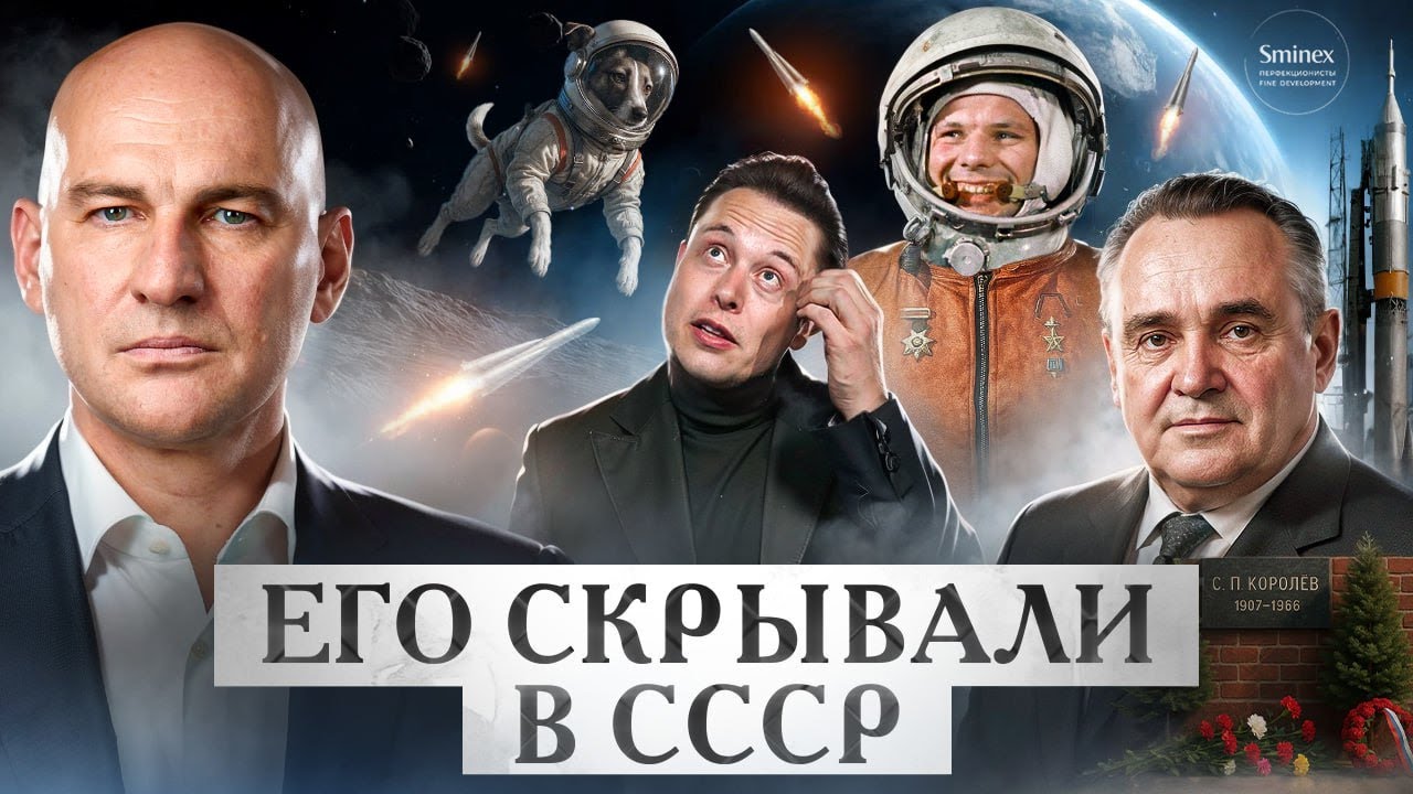РАЗВИТИЕ КОСМОНАВТИКИ. Сергей Королёв | Документальный фильм Радислава Гандапаса