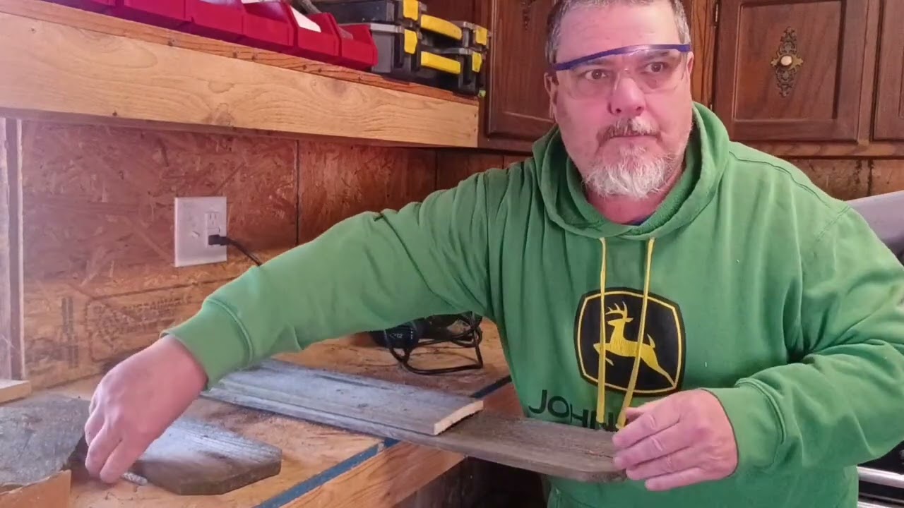 Working at the work bench today
