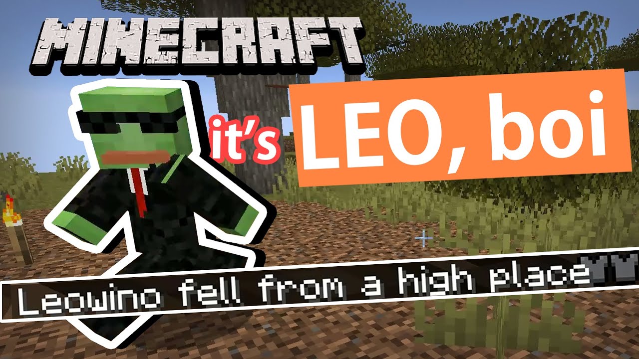 ＬＥＯ加盟了！仆直山⛰ の三文魚之塔🐟！【Minecraft】#2
