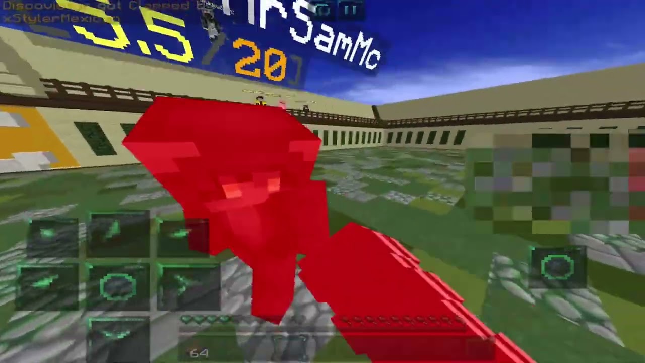 PerseusIOS VS MrSam (NA)  Touch vs Win10 // Minecraft Bedrock Edition