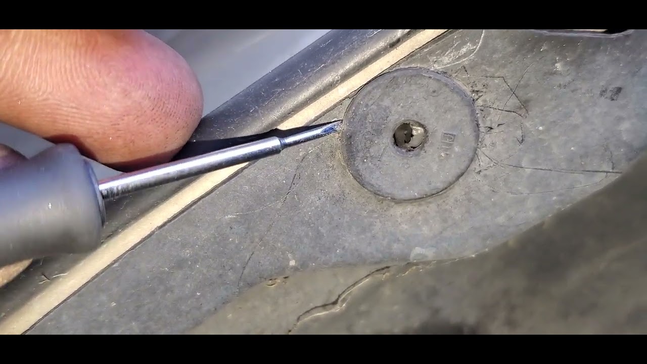 Toyota Anchor Panel Grommet Removal