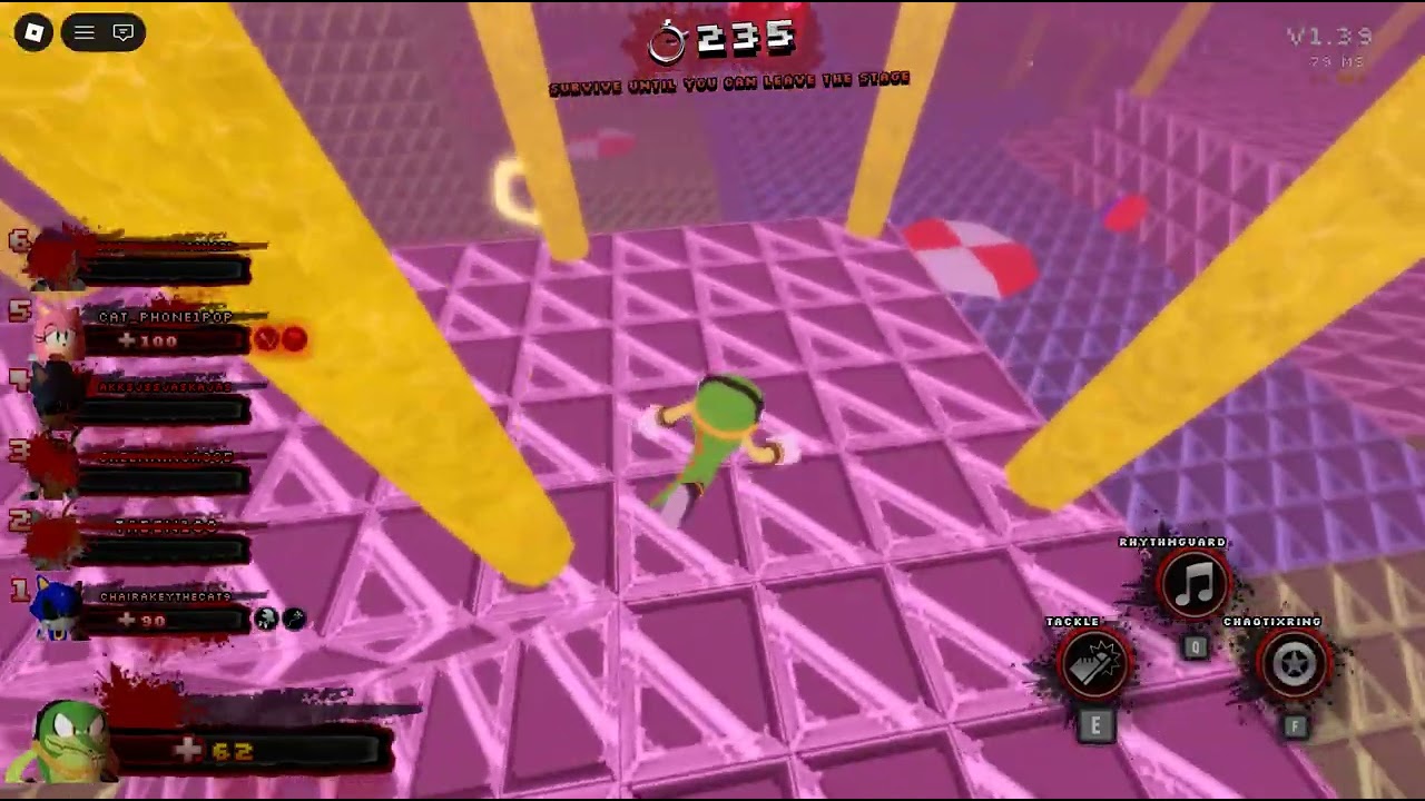 Team Chaotix goes against Kolossos in Sonic.exe TD: Eclipsed