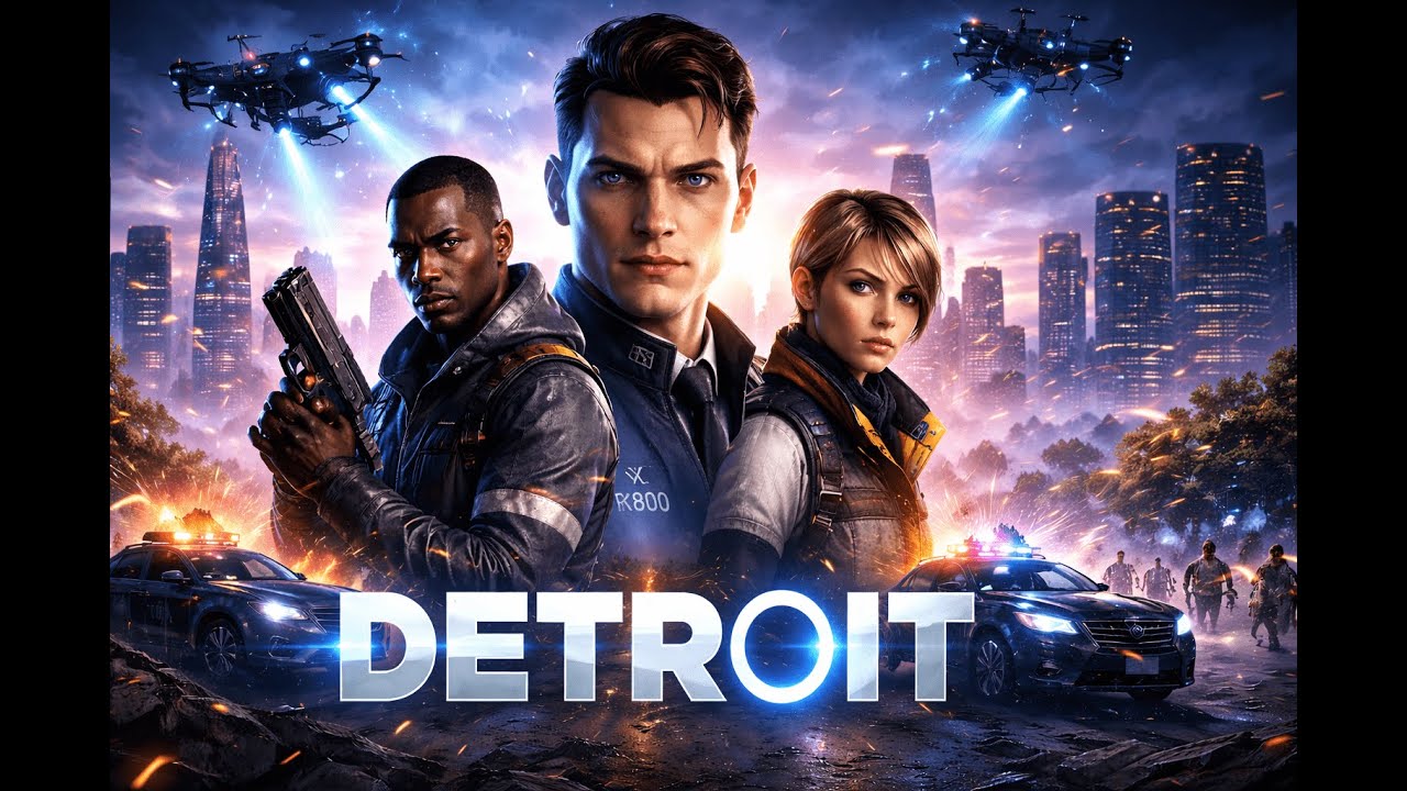 KAÇAK KARA VE JERICHO ARAMASI 7. BÖLÜM DETROIT: BECOME HUMAN