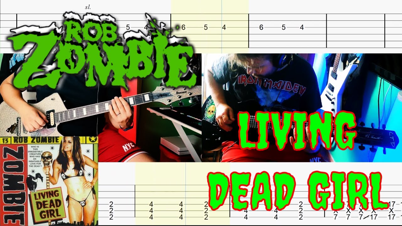 Rob Zombie - Living Dead Girl |Guitar Cover| |Tab|