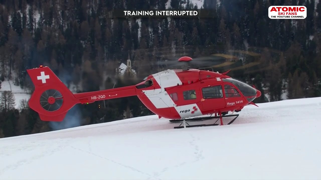 Michelle Gisin🇨🇭brutal crash, downhill training, St Moritz, Dec 11, 2025