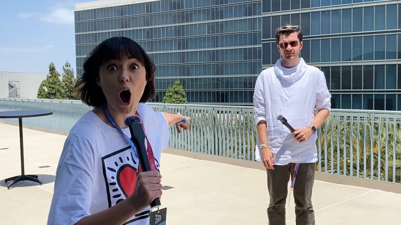 look who i found at vidcon !!!!