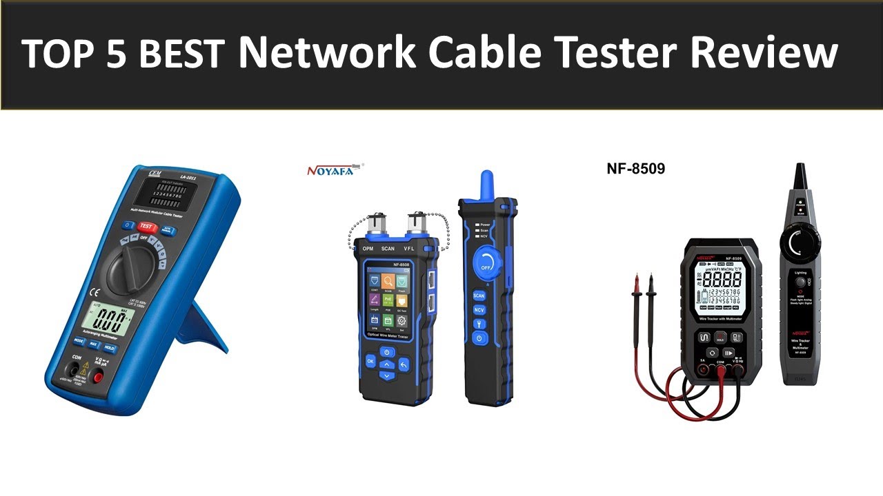 TOP 5 BEST Network Cable Tester  2025