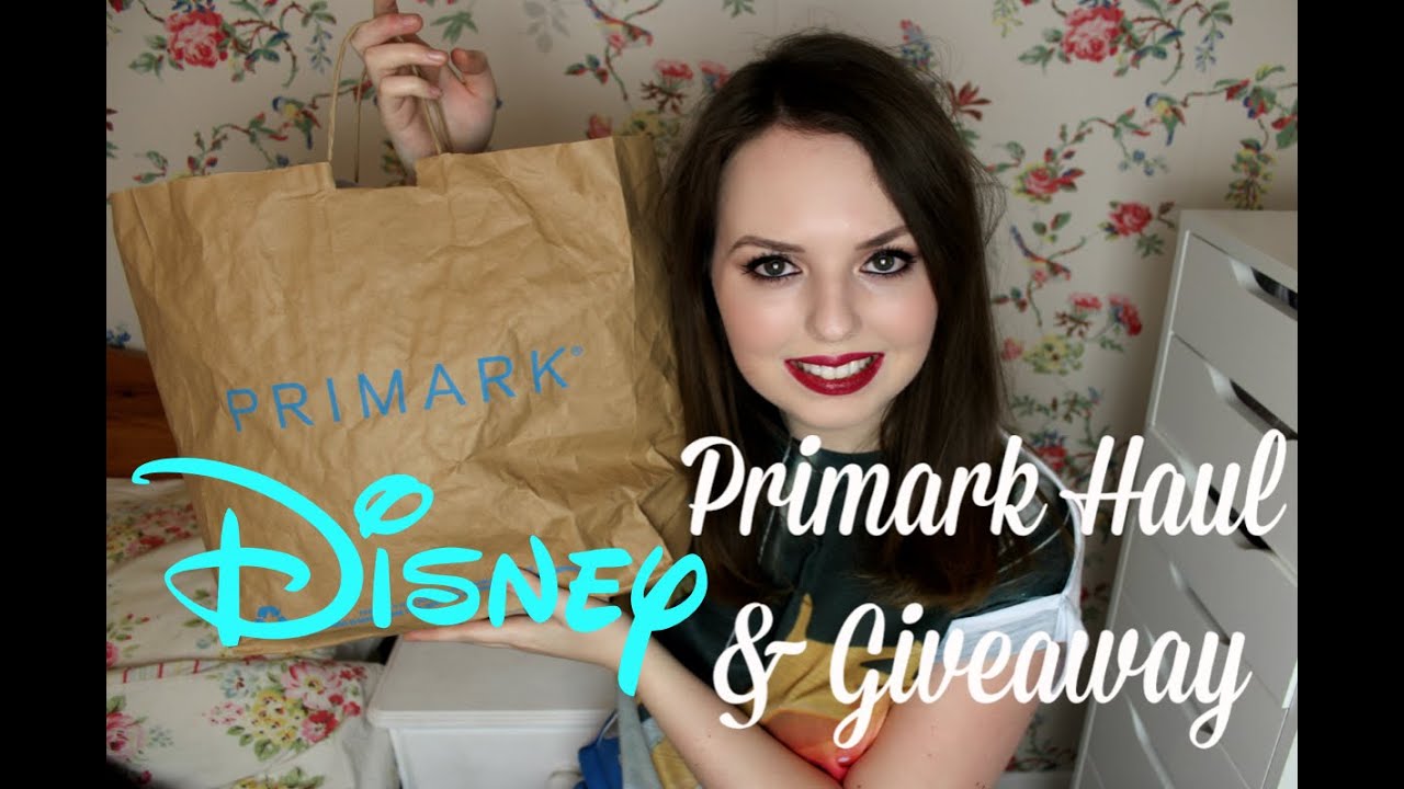 Primark Disney Haul & Giveaway