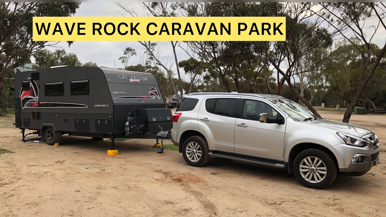 WAVE ROCK CARAVAN PARK HYDEN - WESTERN AUSTRALIA - IN OUR RED CENTRE CARAVAN | SEPS ADVENTURES