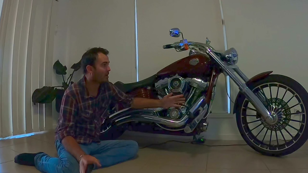 Harley Davidson Rocker C Wide Glide Conversion