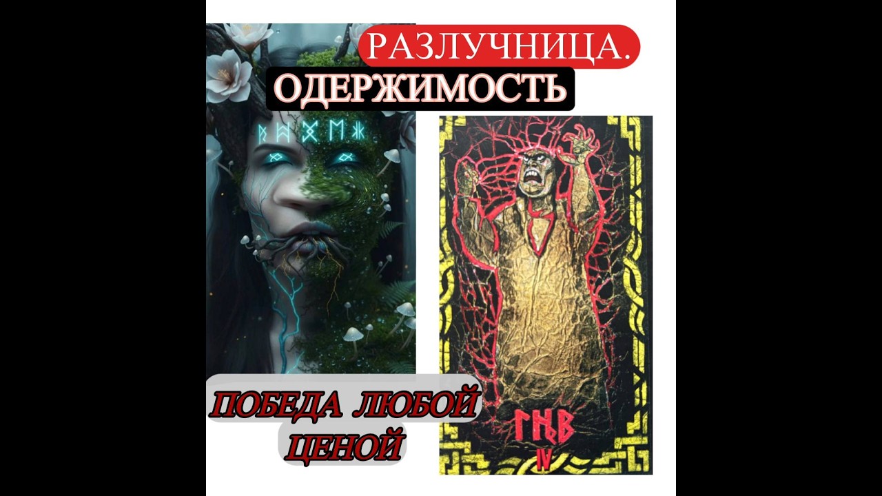 РАЗЛУЧНИЦА. ОДЕРЖИМОСТЬ. ПОБЕДА ЛЮБОЙ ЦЕНОЙ.#одержимостьсоперницы#врагтаро#колдушка#разлучница#таро