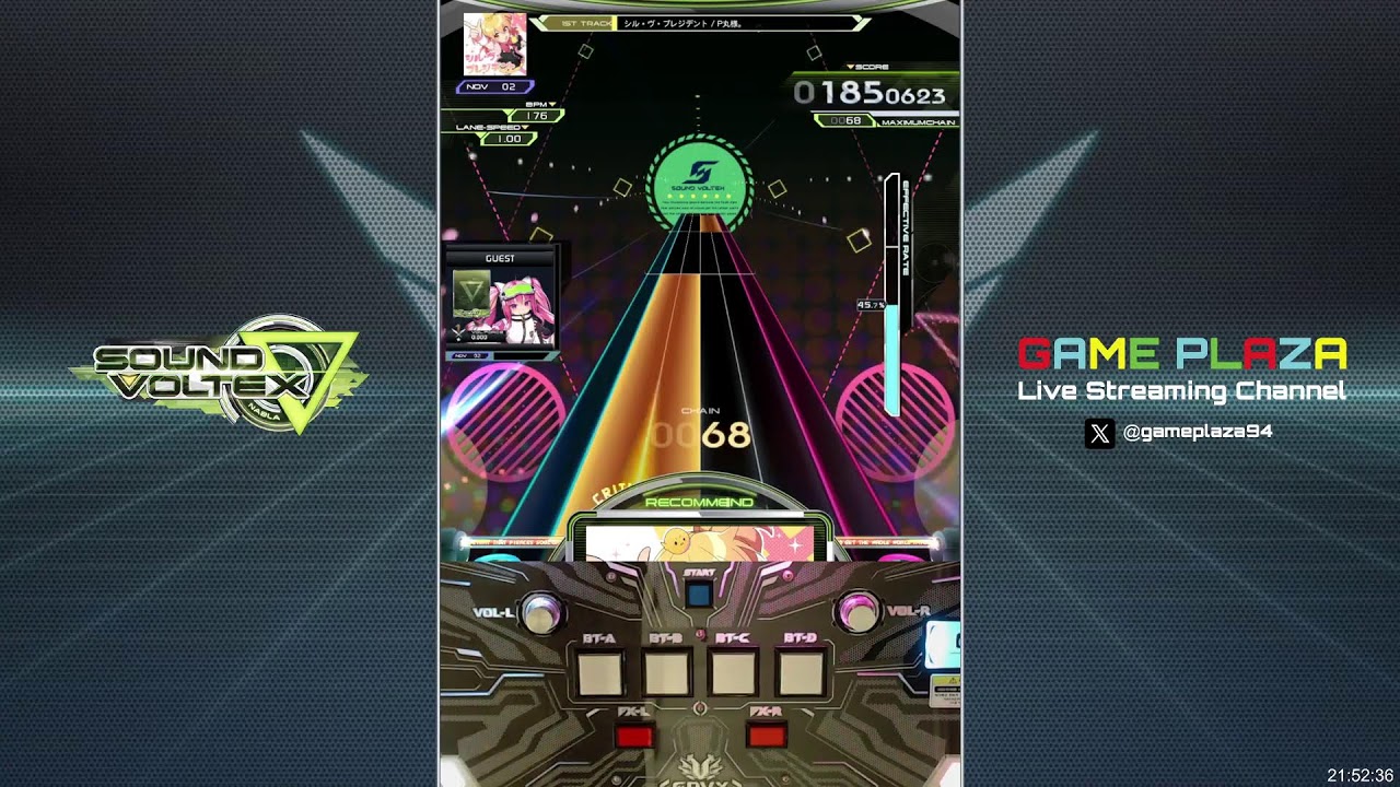 광주 게임플라자 SOUND VOLTEX VM (9번기) LIVE