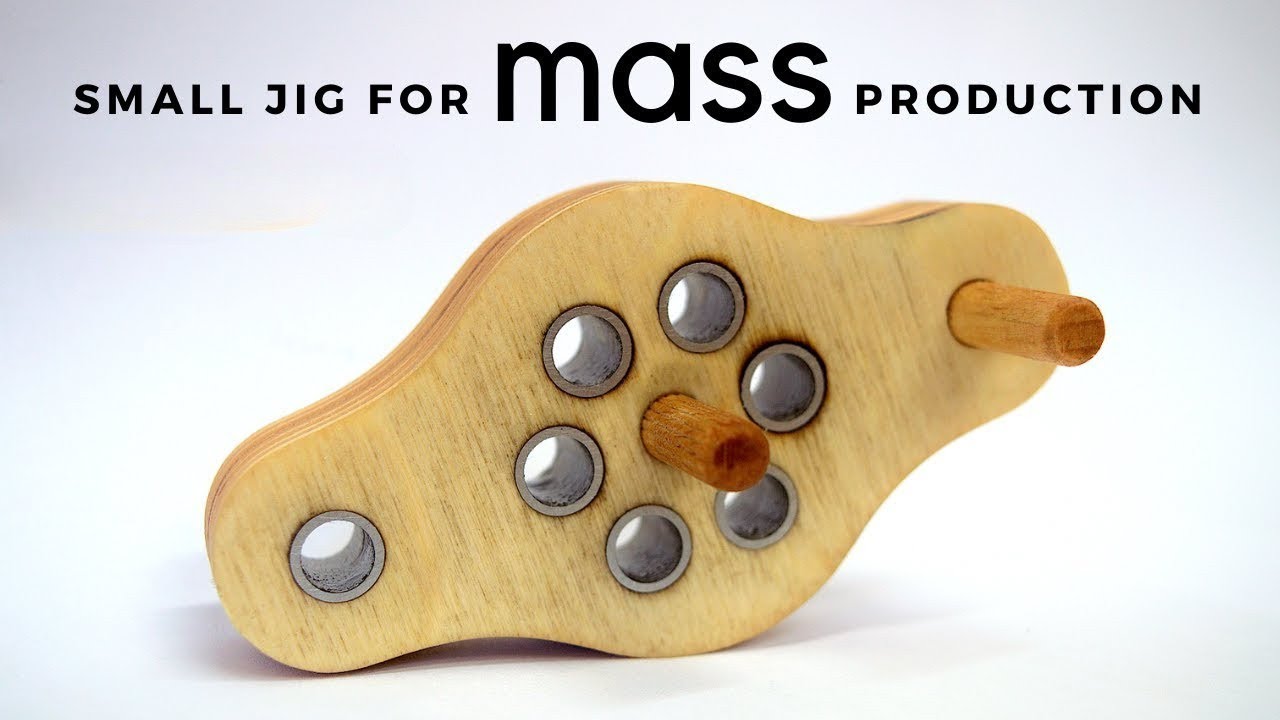 This Jig Makes Perfect Wooden Knobs (FAST)